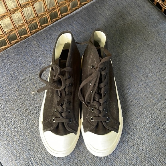 𝅺UNIQLO Canvas High Top Sneakers, Men’s Size 7.5, NWOT - Picture 1 of 8